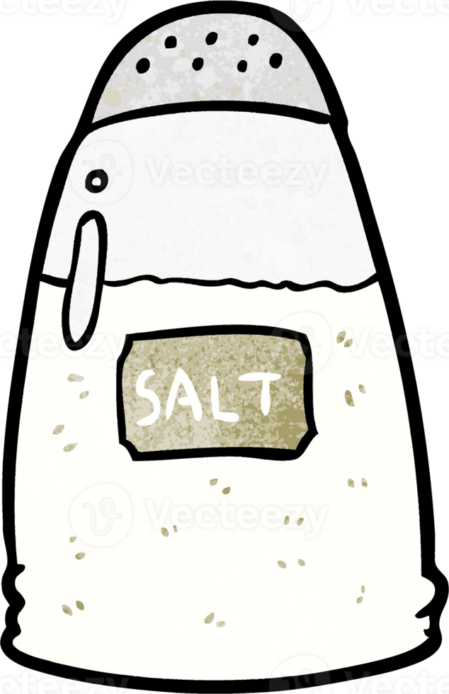 tecknad serie salt shaker png