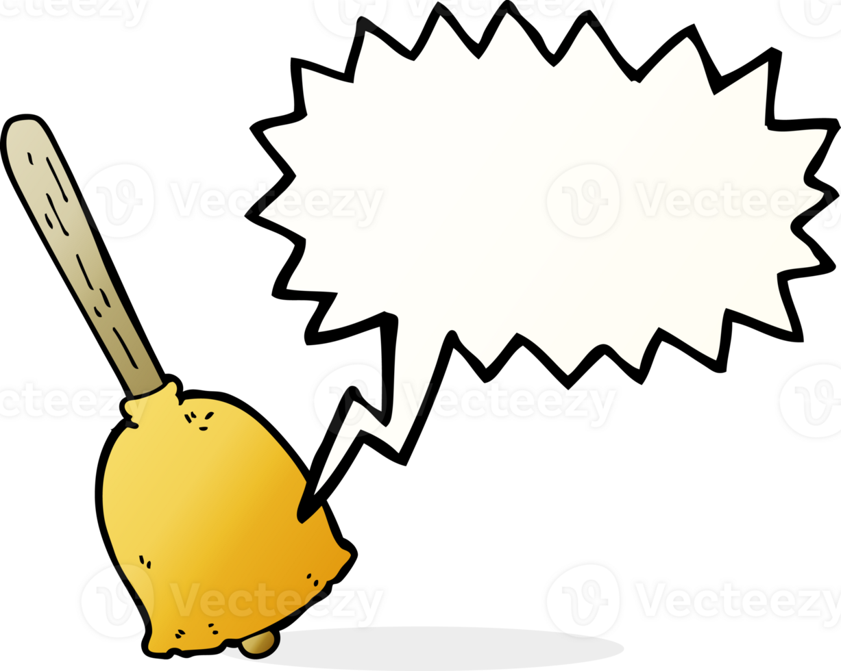 cartoon bell with speech bubble png