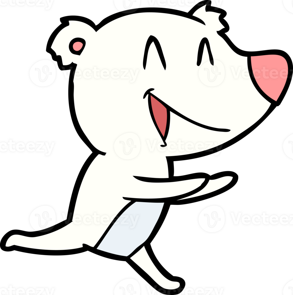 polar bear cartoon png