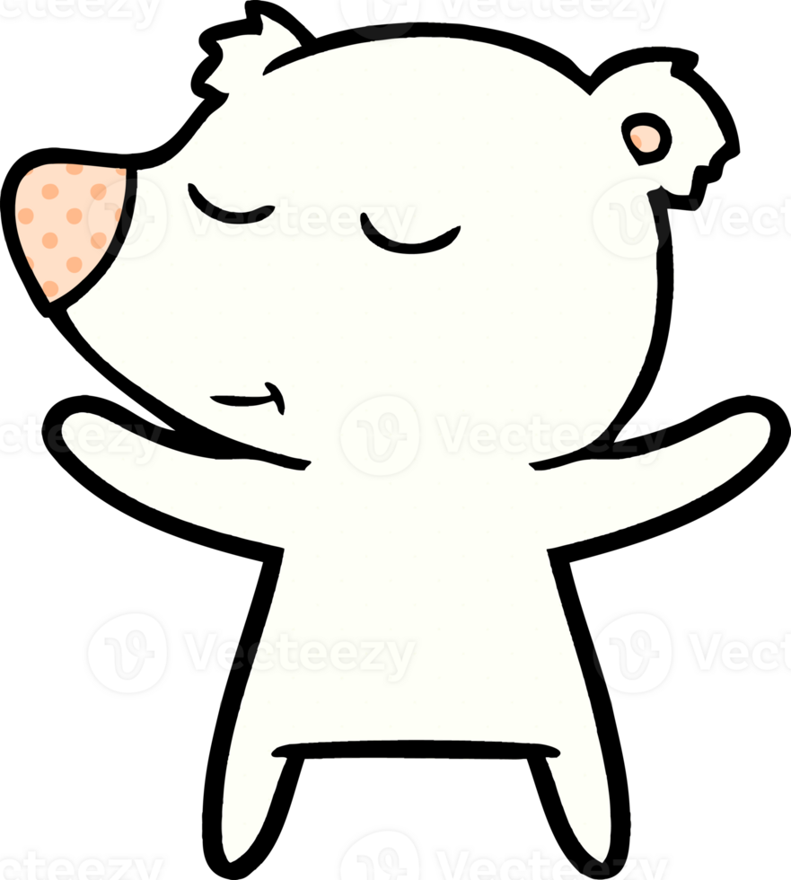 polar bear cartoon png