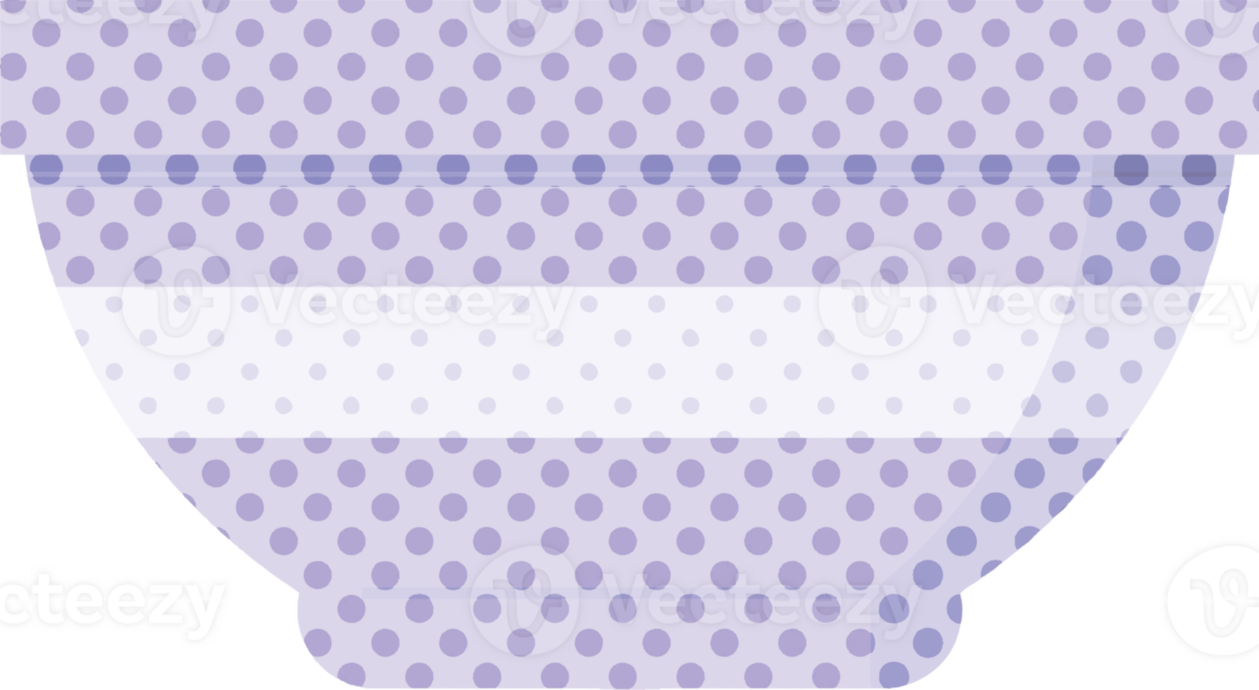 Flat colour illustration of a bowl png