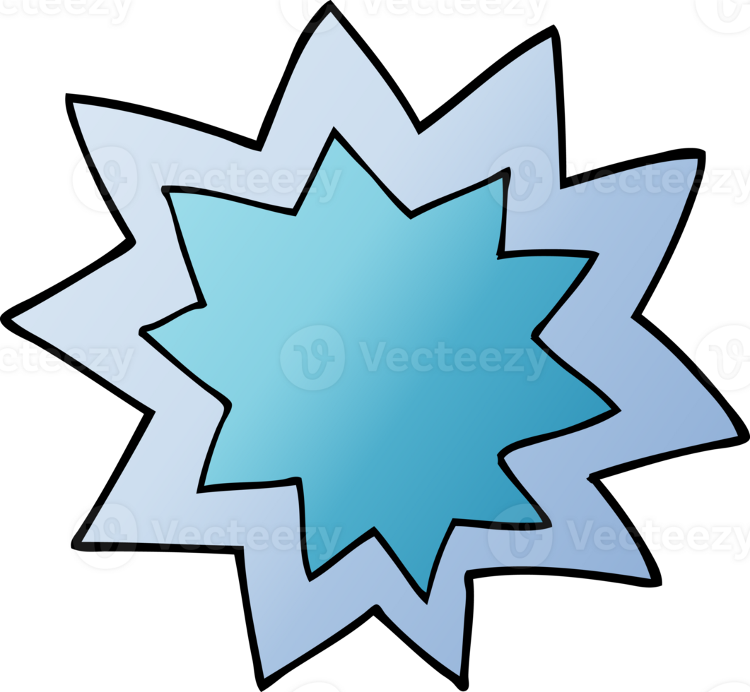 cartoon doodle explosion flame png