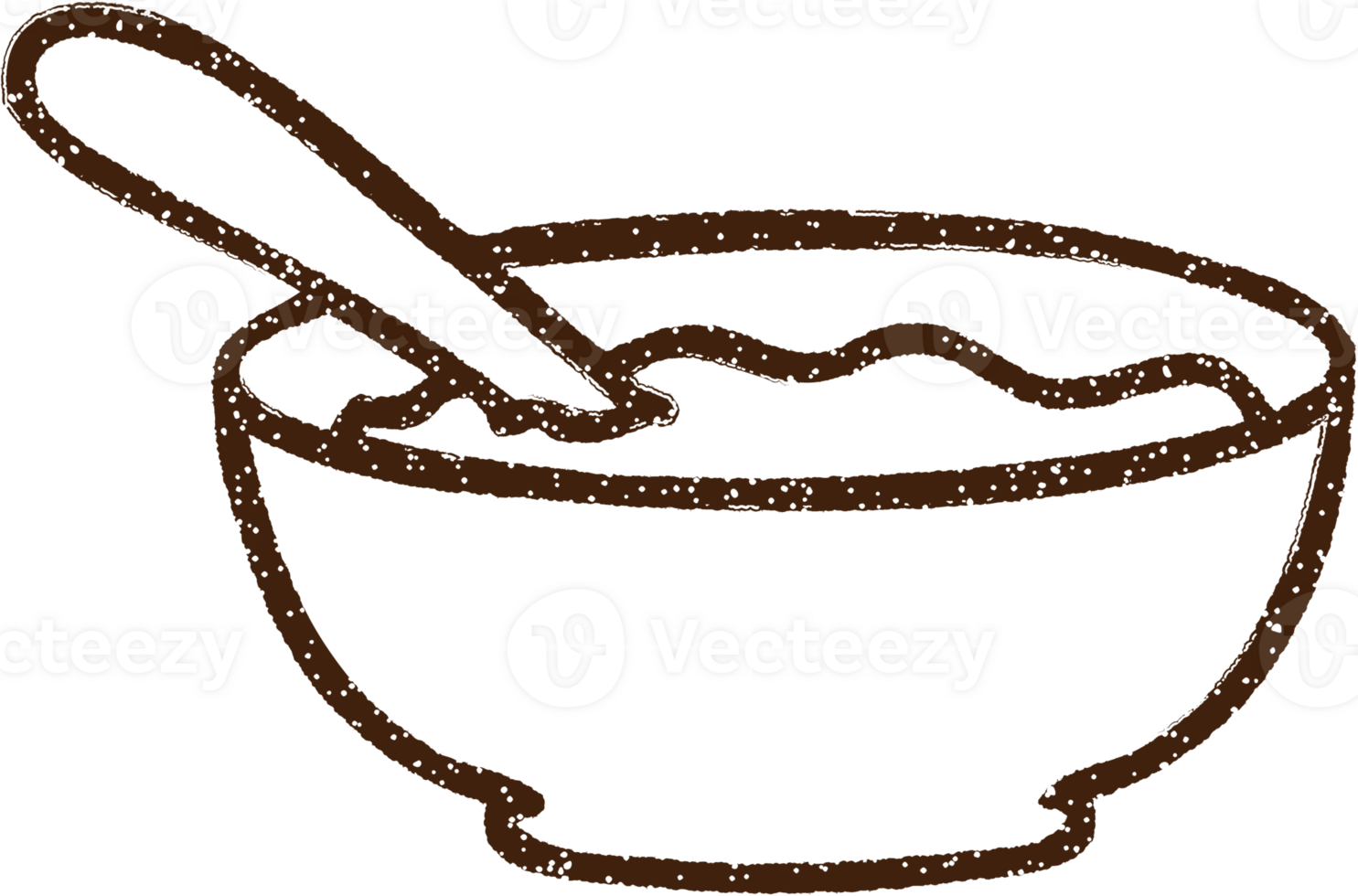 Soup Charcoal Drawing png