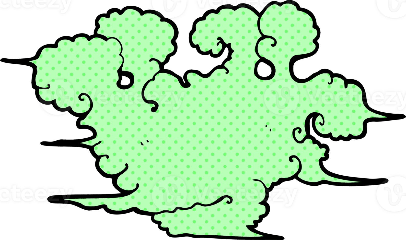 cartoon gas cloud png