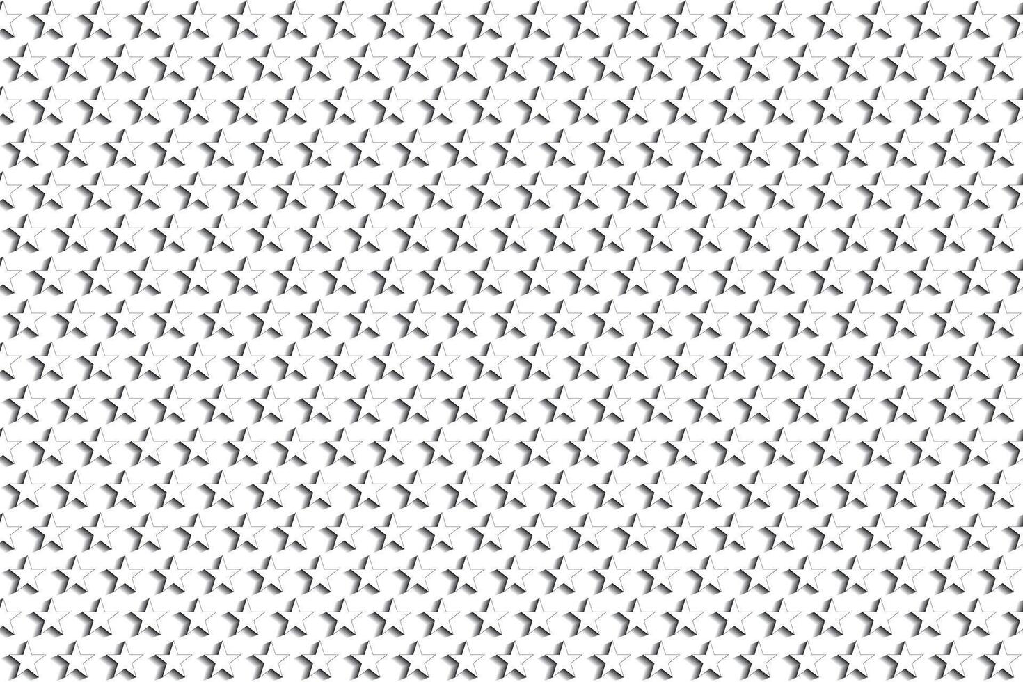 Illustration pattern, Abstract Geometric Style. Repeating of gradient star on white background. vector