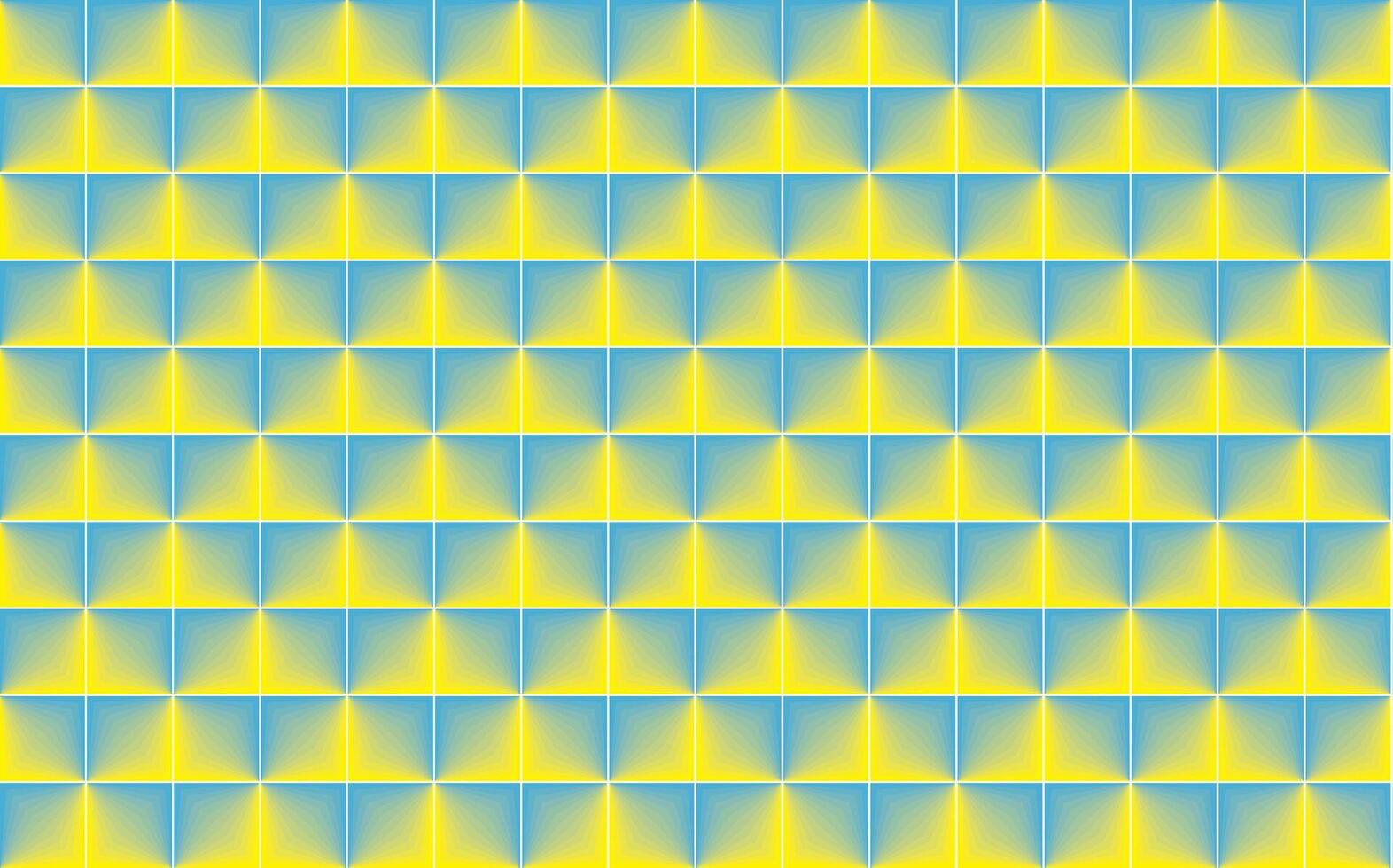 Illustration wallpaper, pattern yellow and blue layer in square background. vector