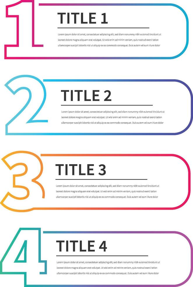 Mind map with four rectangular elements connected to main circle. Concept of business plan with 4 strategic steps. Minimal infographic design template. Modern flat vector illustration free vector