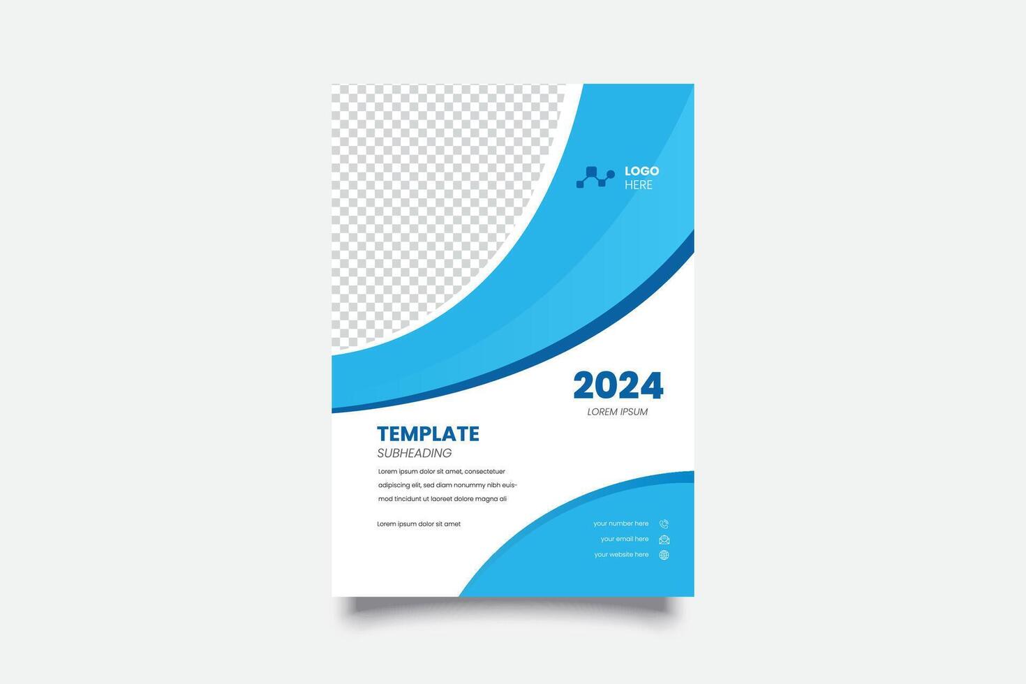 Modern Business Flyer Free Vector