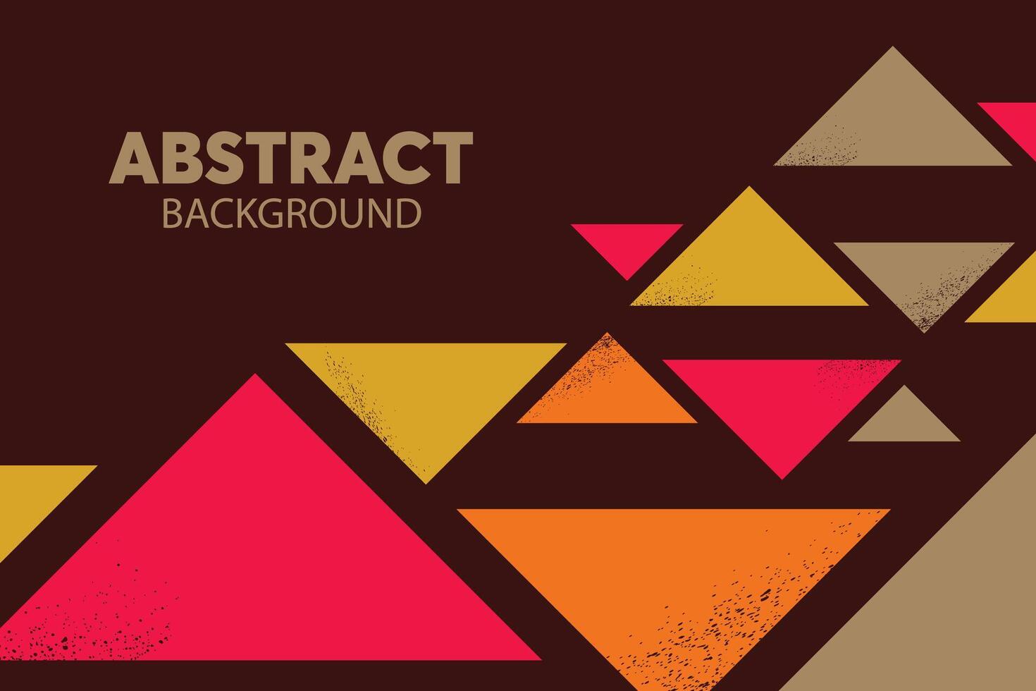 Modern abstarct background with red and yellow color vector