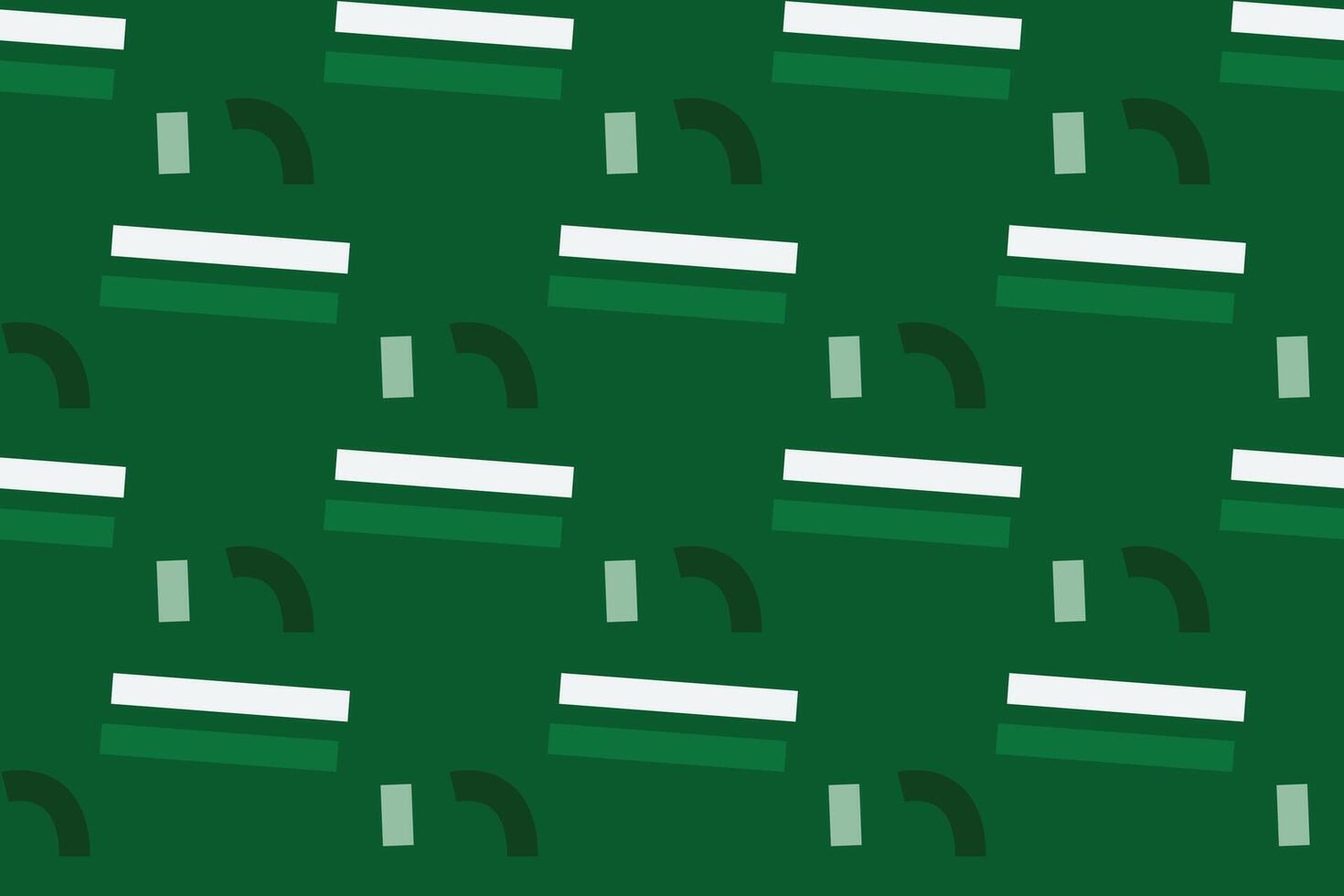 Cute green seamless patterns. Vector illustration bright design. Abstract seamless geometric pattern on green background