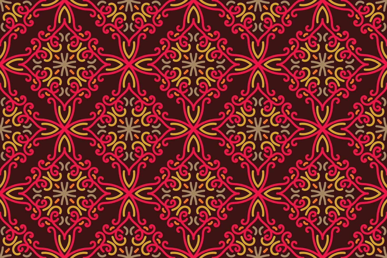 Seamless tribal texture or pattern vector