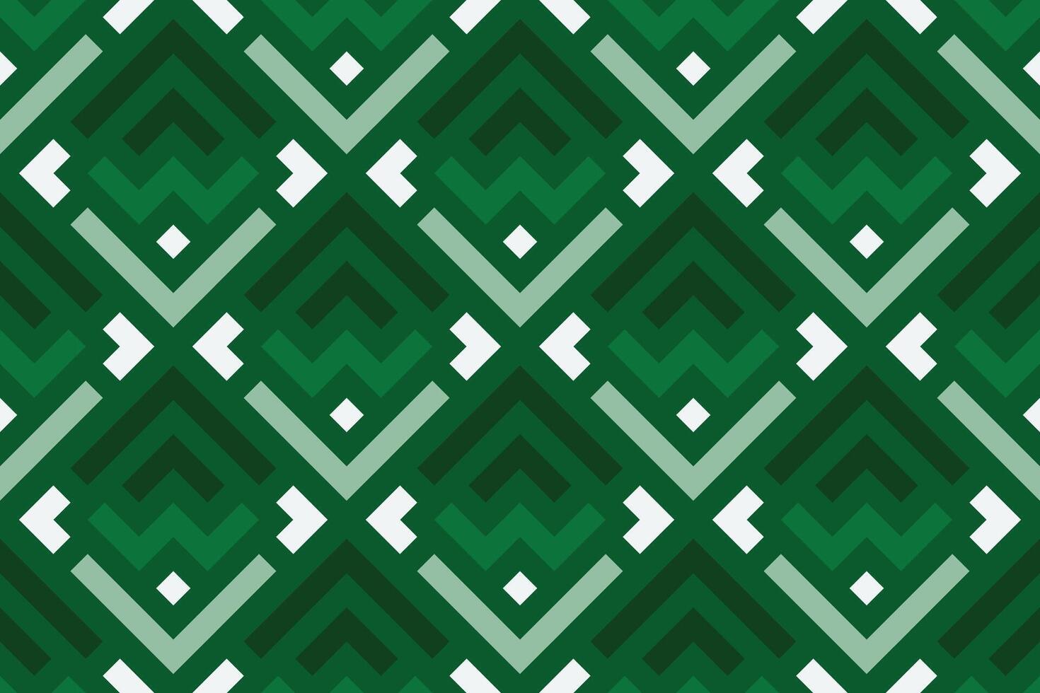 Abstract geometric pattern with lines, simple seamless vector background. green and white texture