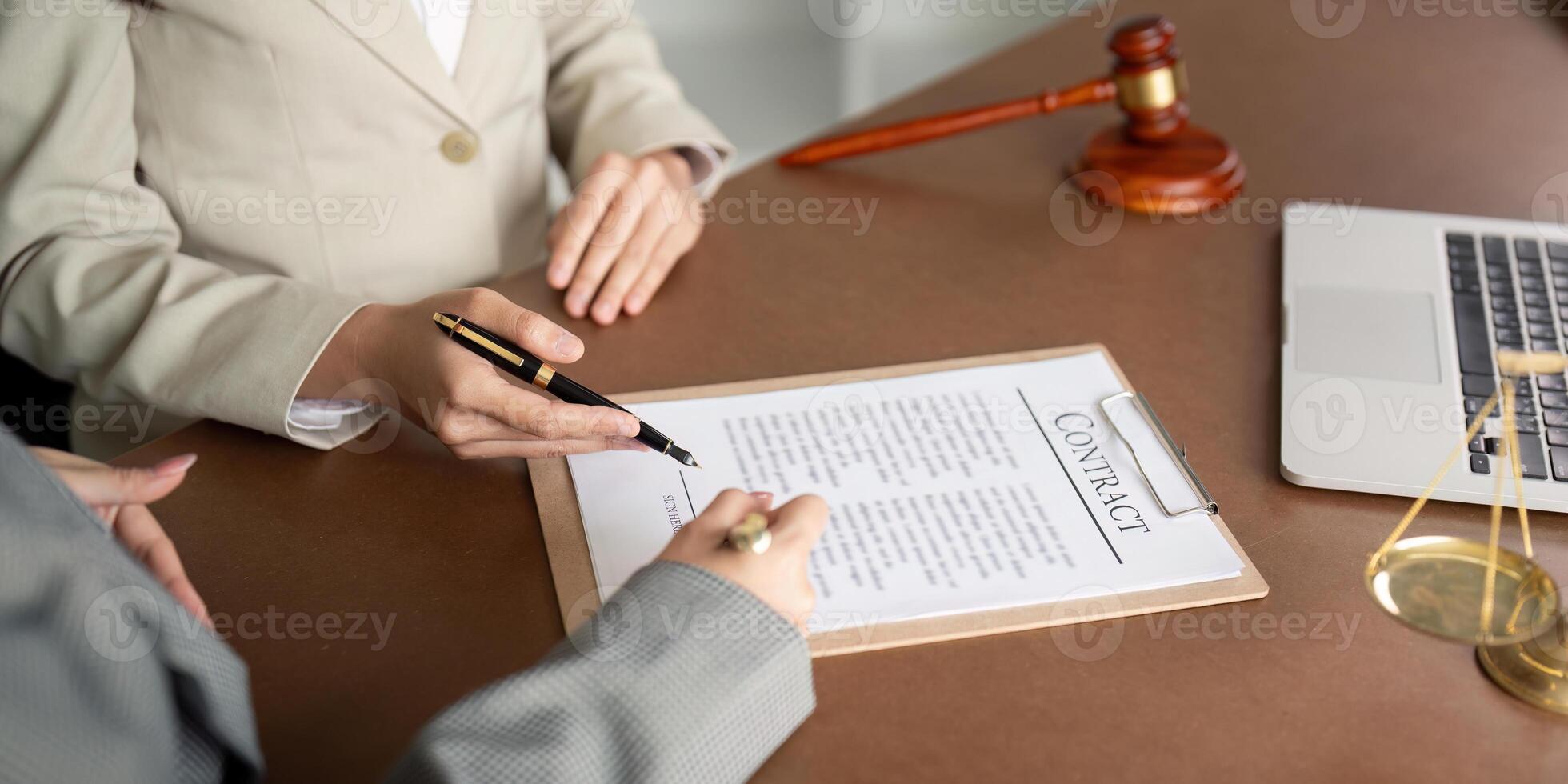 Consultation and conference of lawyer and business people