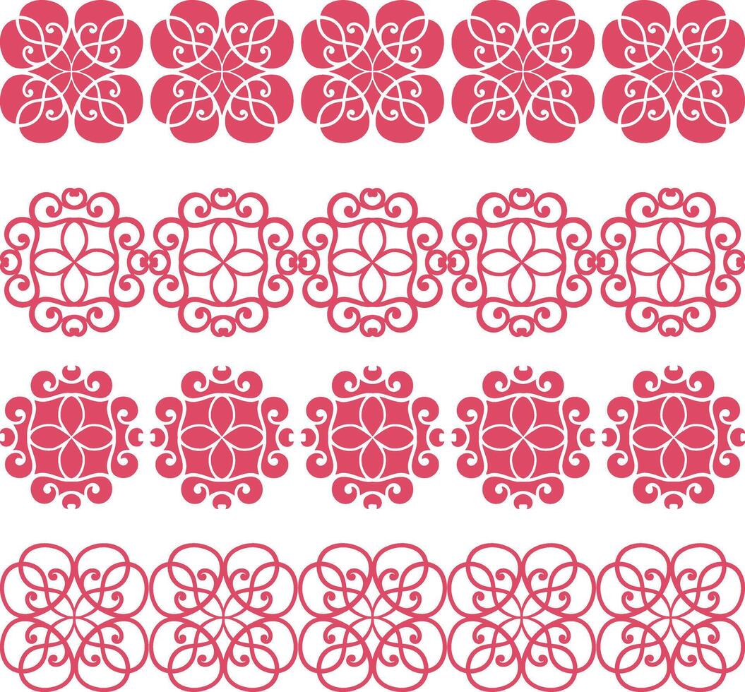 seamless pattern with flowers vector illustration
