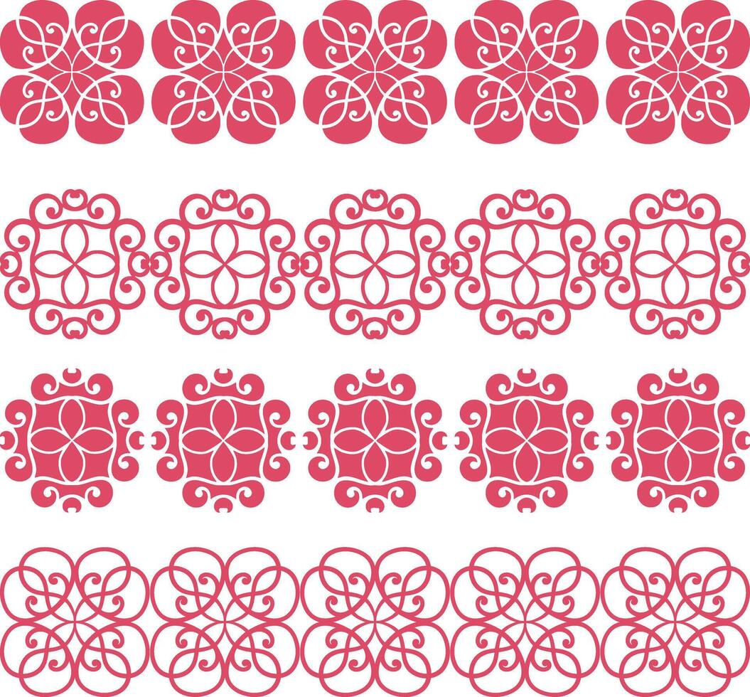 seamless pattern with flowers vector illustration