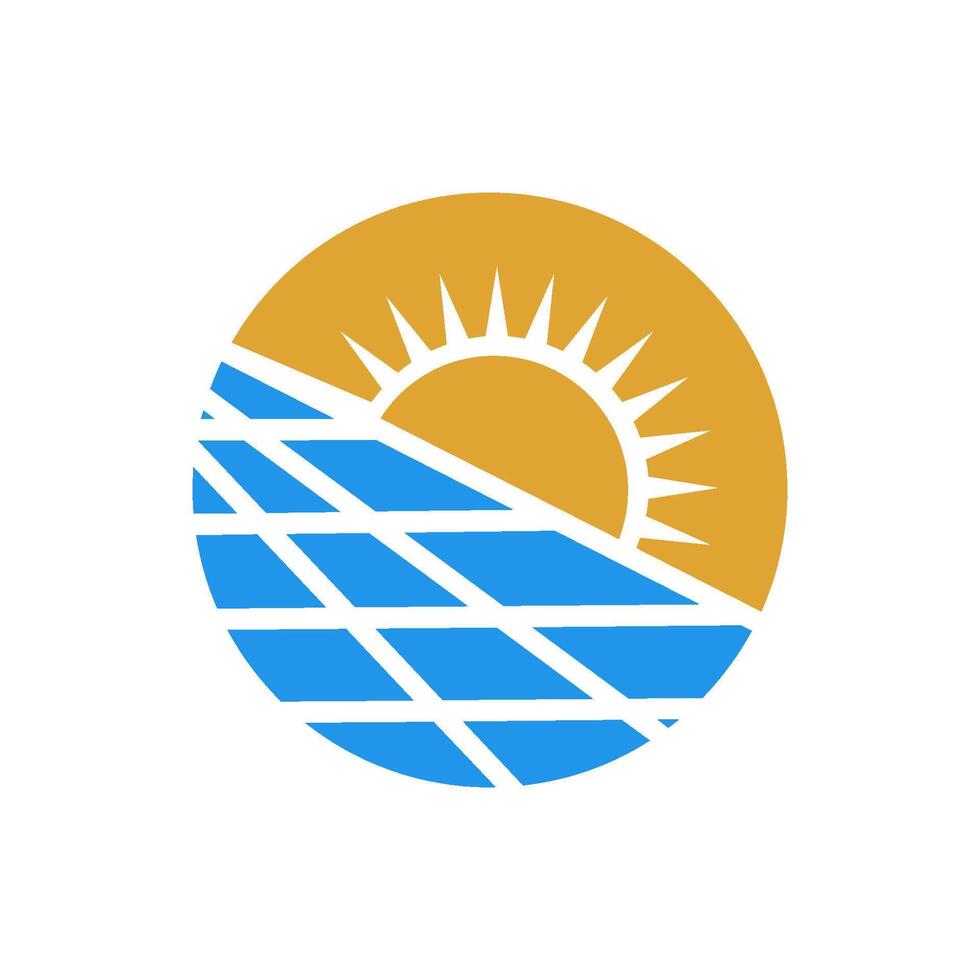 Solar Panel vector design templates simple and modern