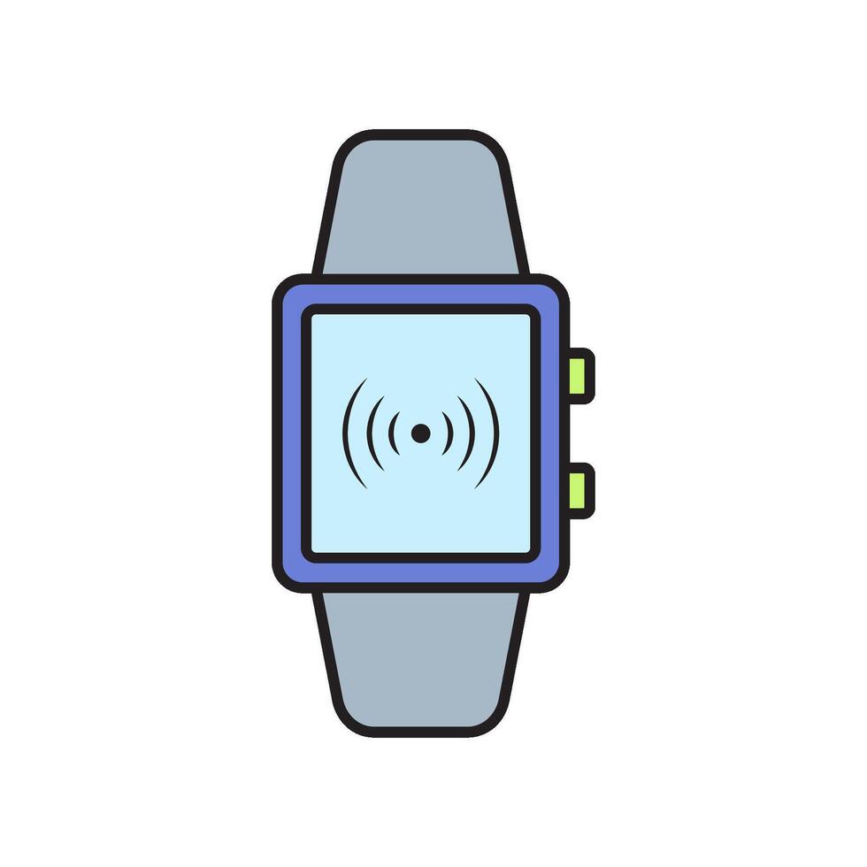 inteligente reloj icono vector diseño plantillas sencillo y moderno concepto