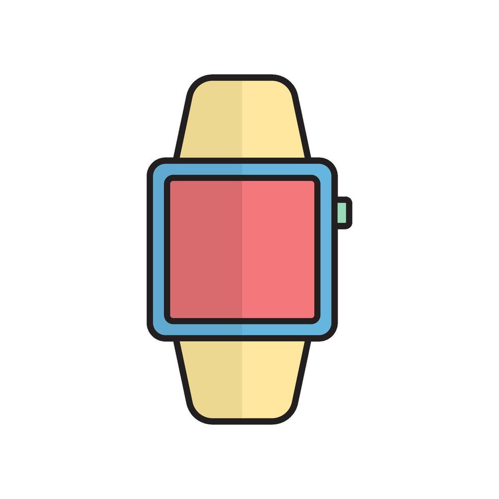 Smart watch icon vector design templates simple and modern concept