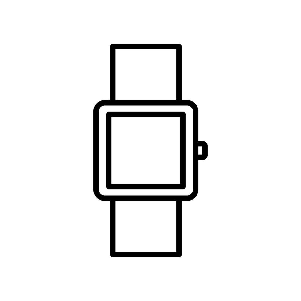 Smart watch icon vector design templates simple and modern concept