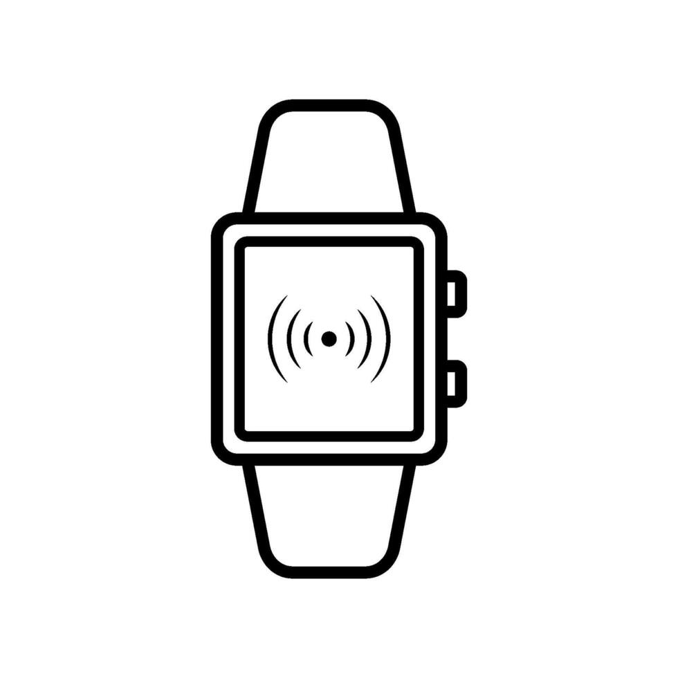 Smart watch icon vector design templates simple and modern concept