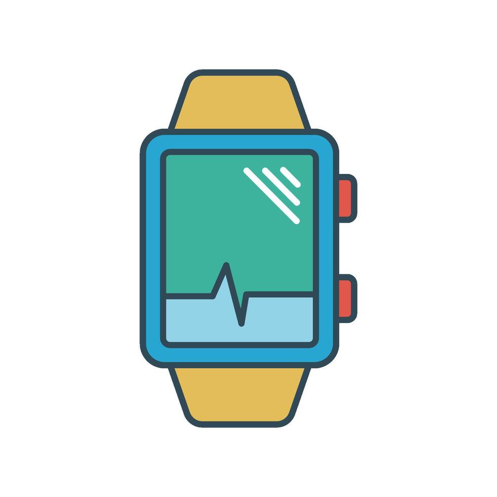 Smart watch icon vector design templates simple and modern concept