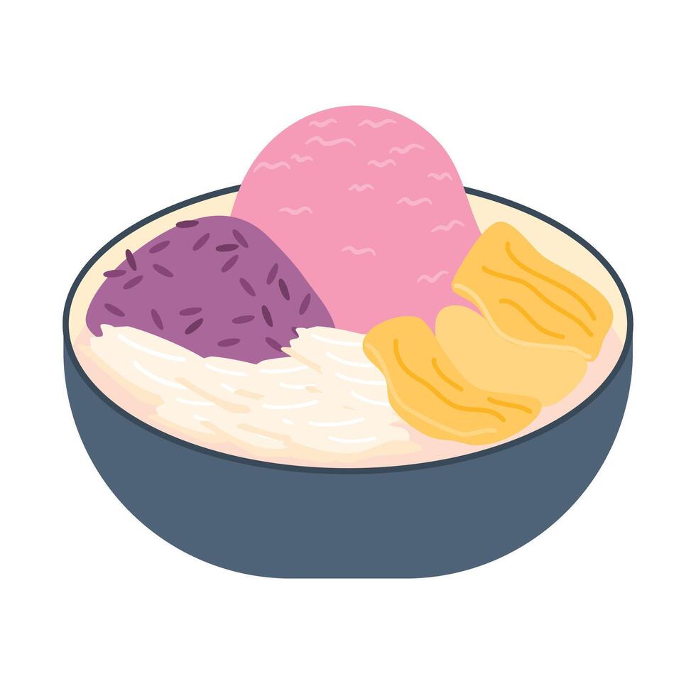 Es Doger, Cirebon Traditional Street Beverage vector