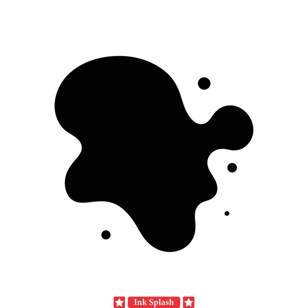 Dynamic Ink Splash Vector Elements  Add Movement and Flow to Your Designs