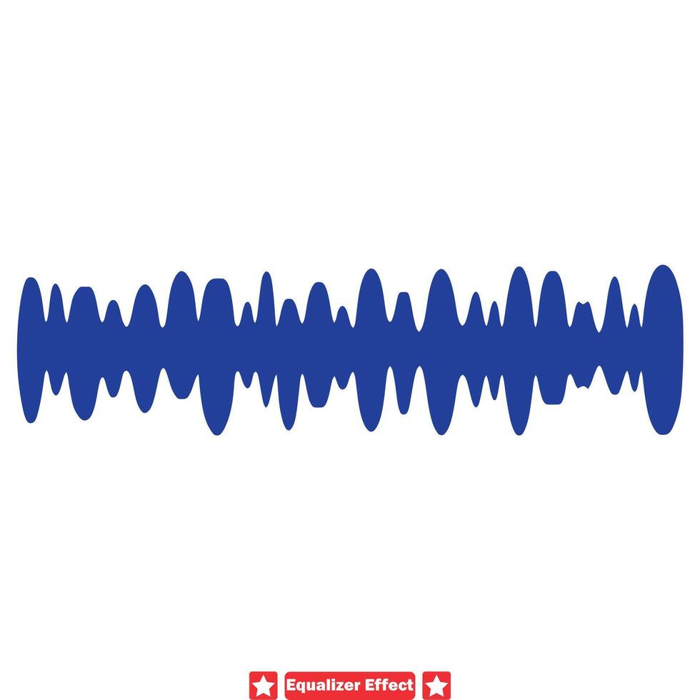Dynamic Audio Patterns  Equalizer Effect Vector Ensemble