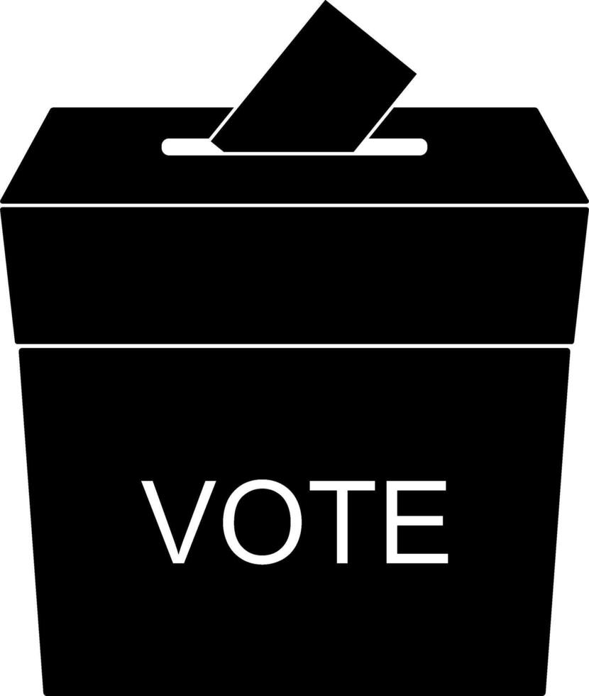election box icon vector