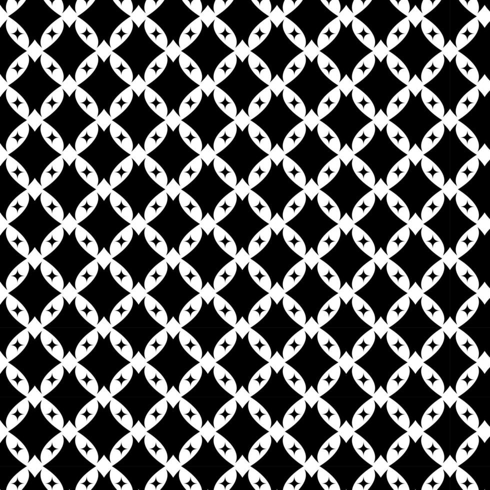 monochrome batik seamless pattern vector background design