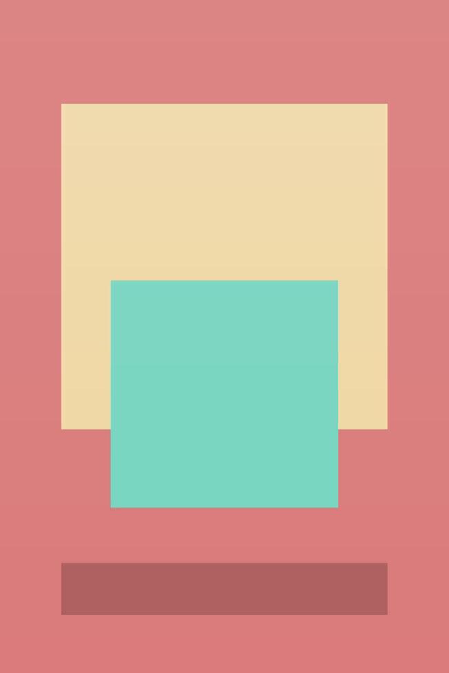 Flat abstract geometric shape art background vector