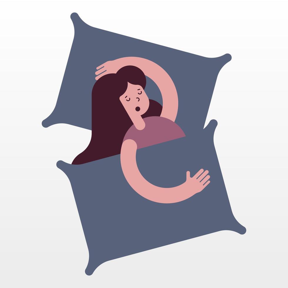International sleep day illustration background vector