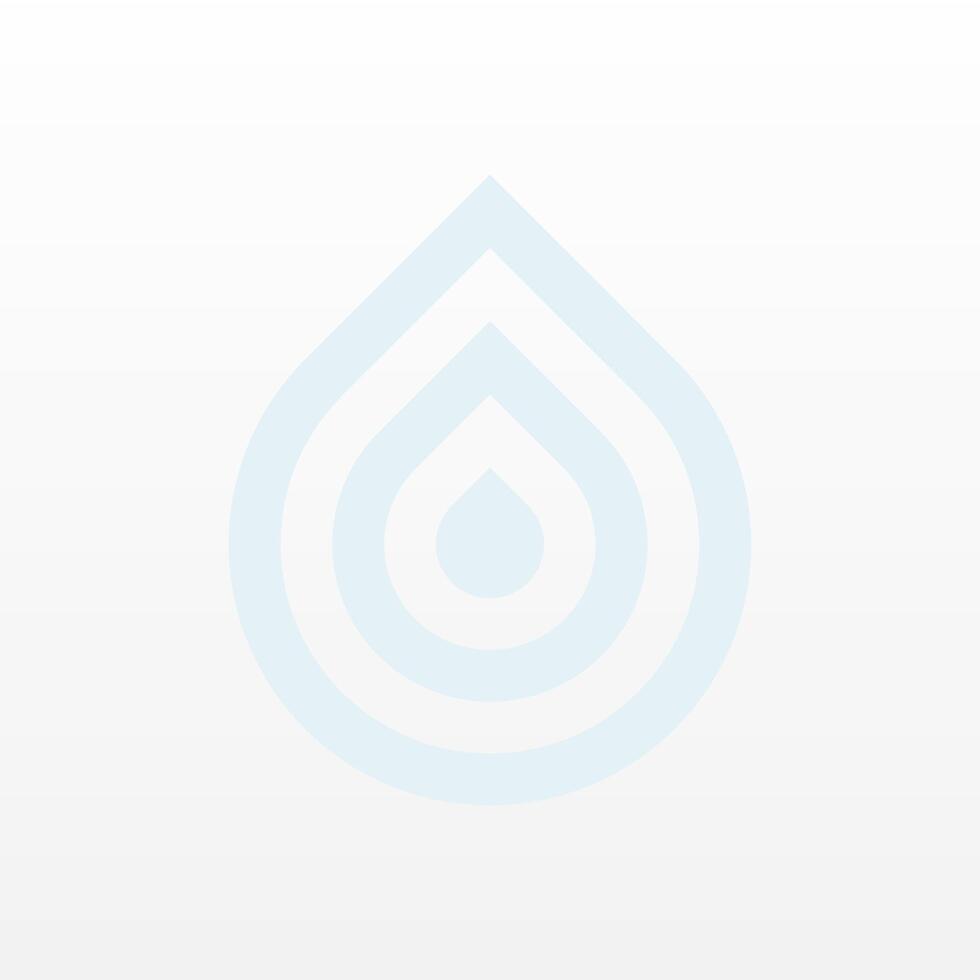 Flat water drop illustration background vector