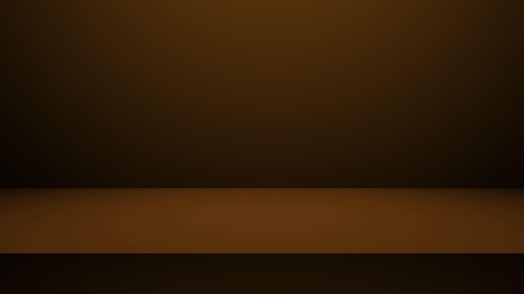 Brown background, abstract empty room background design, background illustration photo