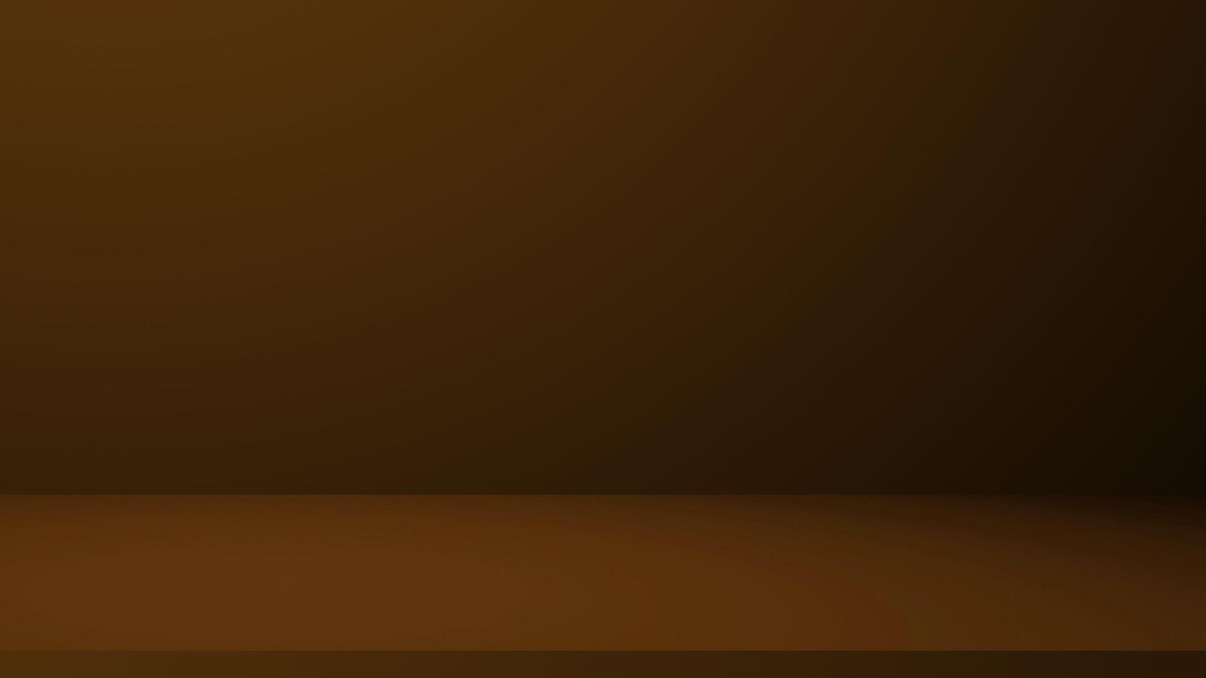 Brown background, abstract empty room background design, background illustration photo