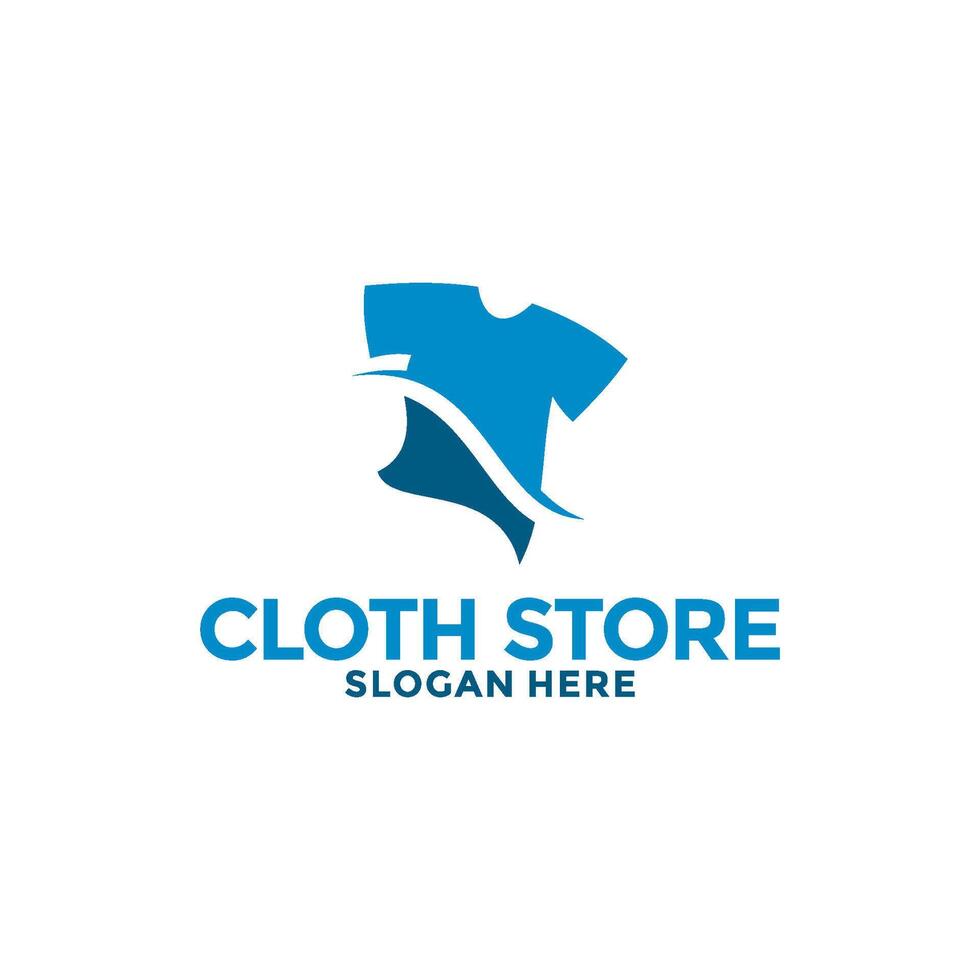 clothing store logo design inspiration. Cloth Shop logo vector template