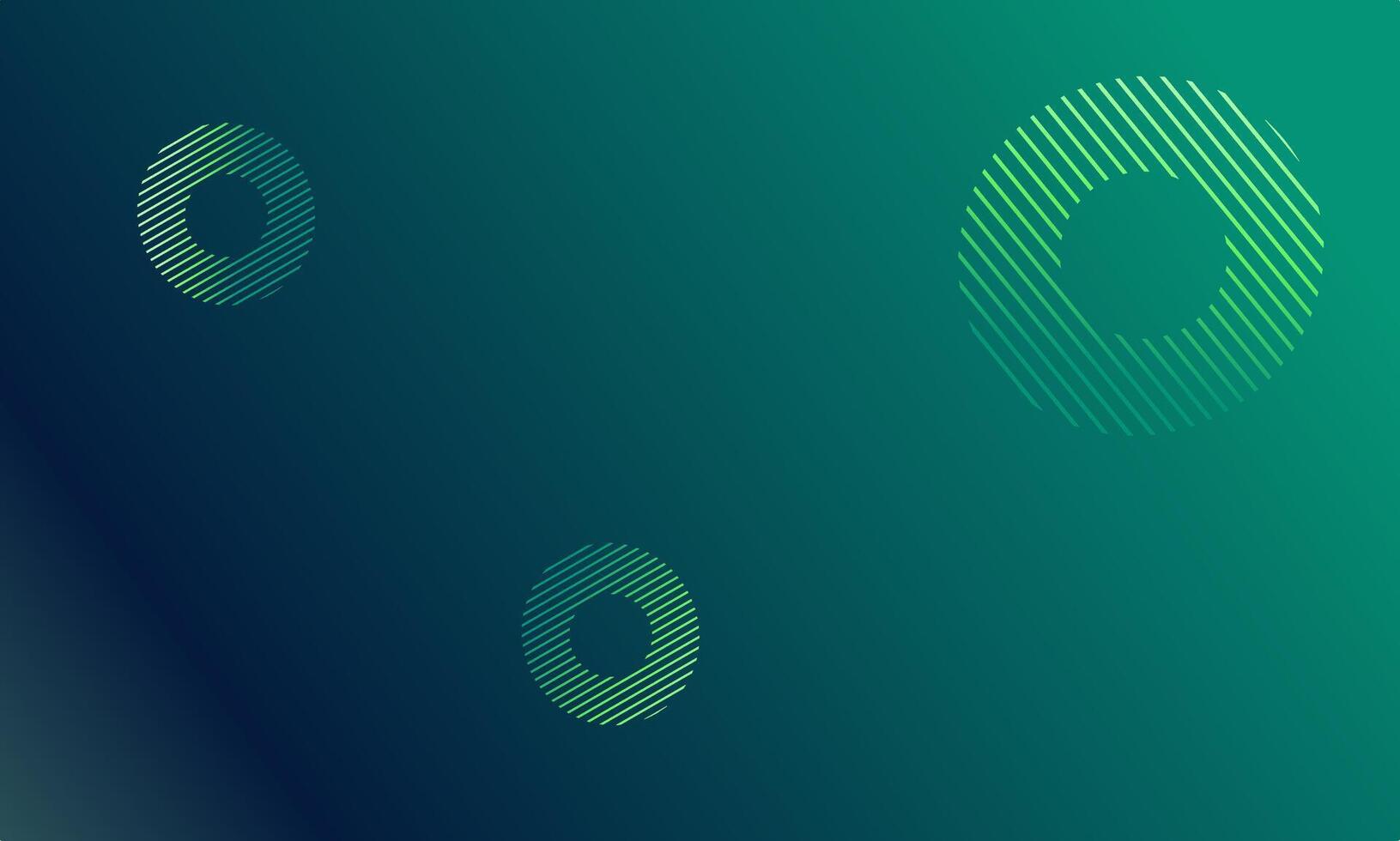 A green gradient circle background with a sense of movement and flow. vector