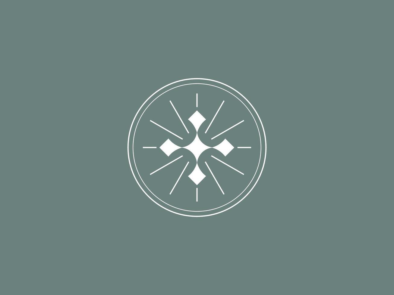 Clean and Minimal Logo Template with Initial and Wordmark for Serenity Haven Spa, cosmetic, and beauty business vector