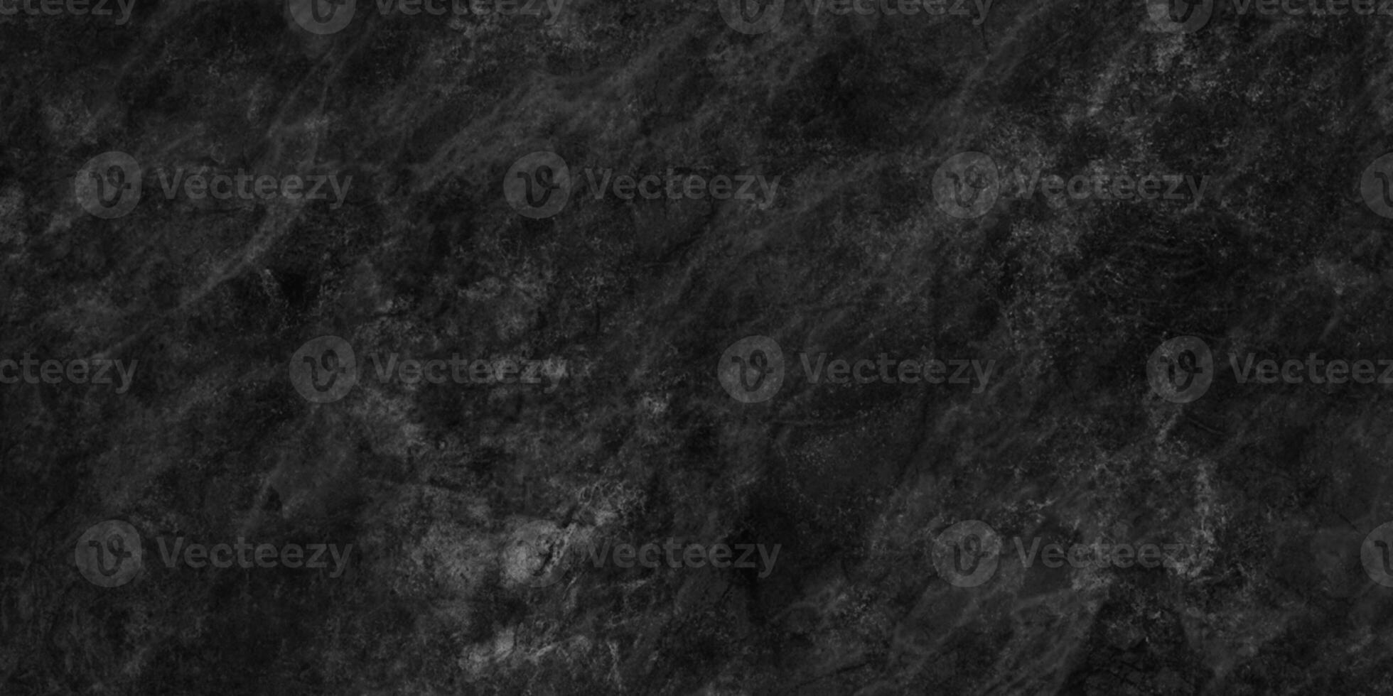 Seamless polished dark concrete floor or old grunge texture, old vintage charcoal black chalkboard or blackboard, Dark wallpaper grunge texture copy space, Texture of a grungy black concrete. photo