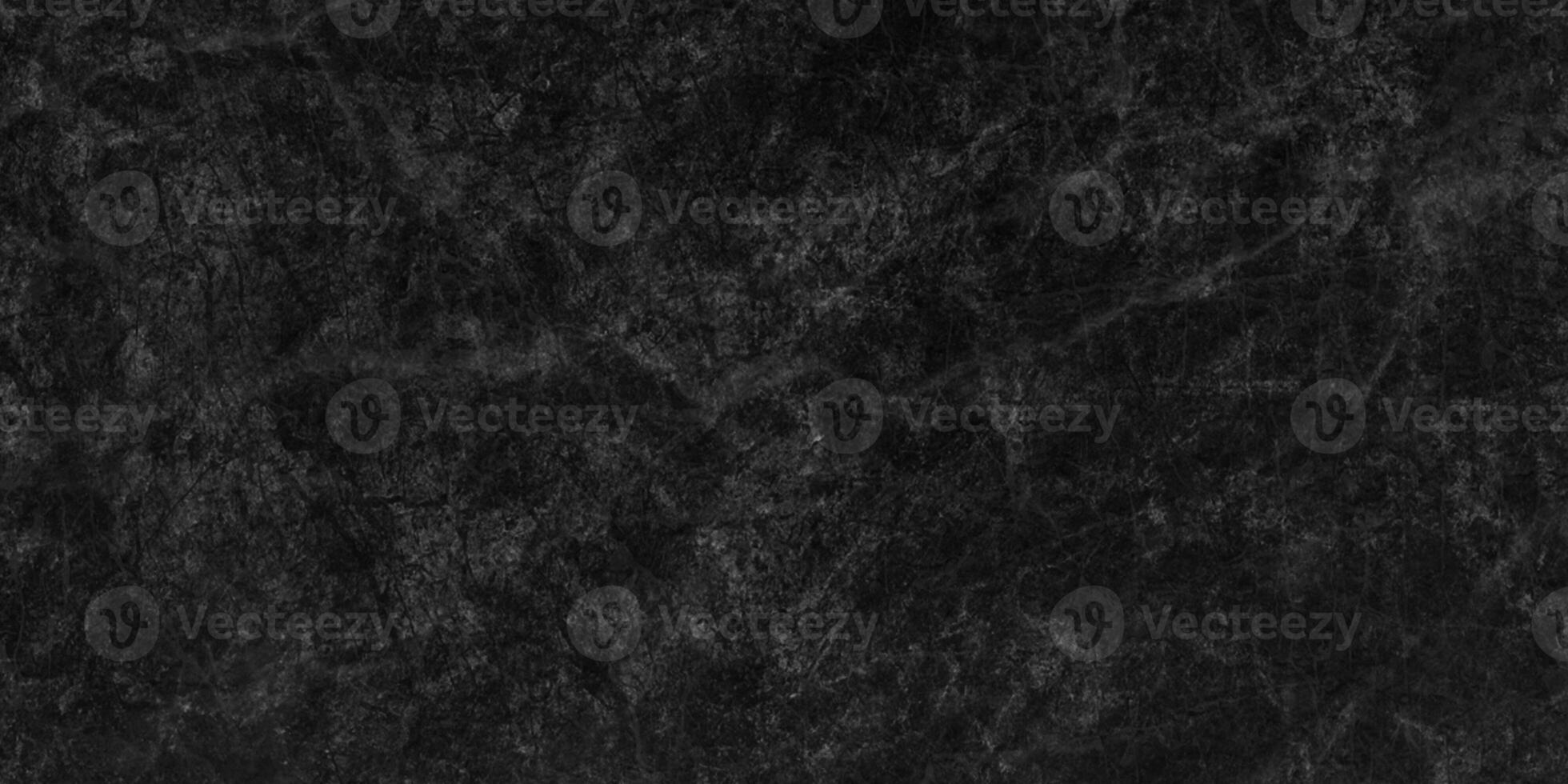 Seamless polished dark concrete floor or old grunge texture, old vintage charcoal black chalkboard or blackboard, Dark wallpaper grunge texture copy space, Texture of a grungy black concrete. photo