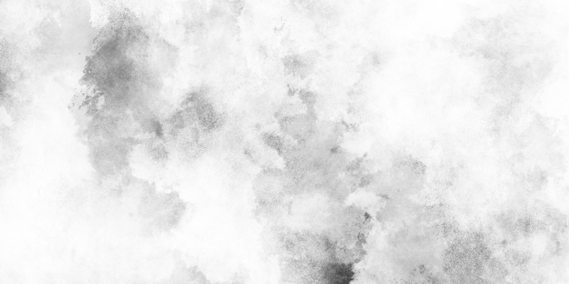 Beautiful blurry abstract black and white texture background with smoke, Abstract grunge white or grey watercolor painting background, Concrete old and grainy wall white color grunge texture. photo