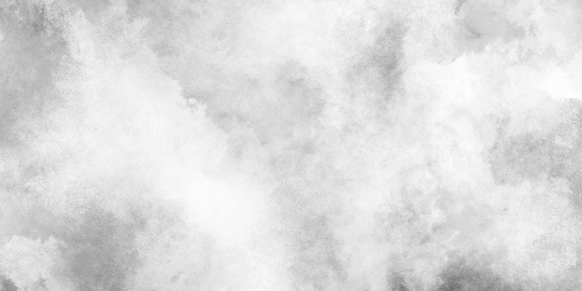 Beautiful blurry abstract black and white texture background with smoke, Abstract grunge white or grey watercolor painting background, Concrete old and grainy wall white color grunge texture. photo