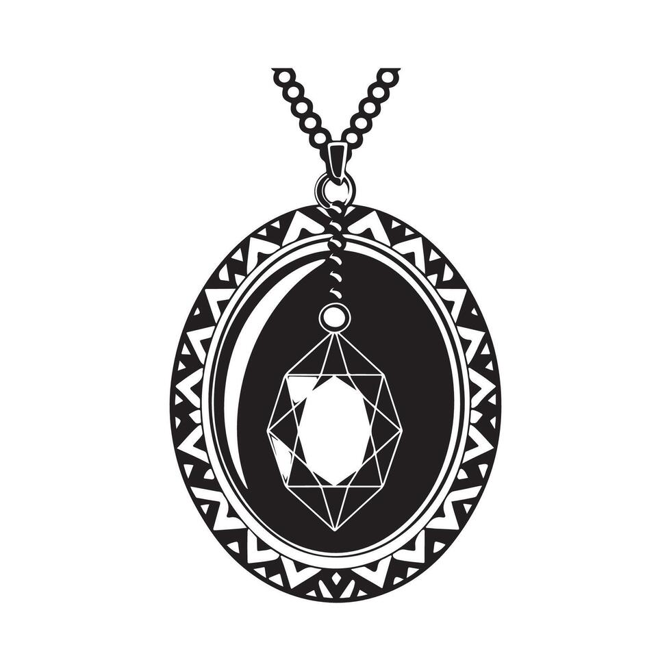 Emerald Jewelry Image Vector, Illustration Of a Emerald Jewelry I vector