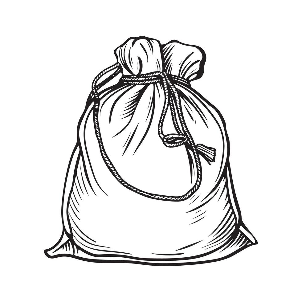 Sack bag Vectors and  Illustrations
