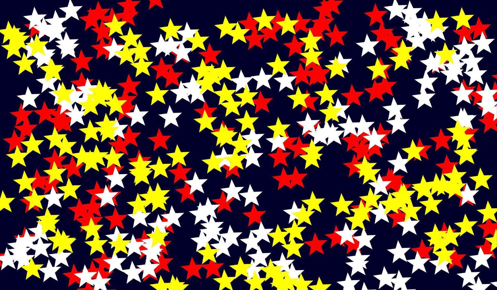 bright stars. cover design a star motif vector