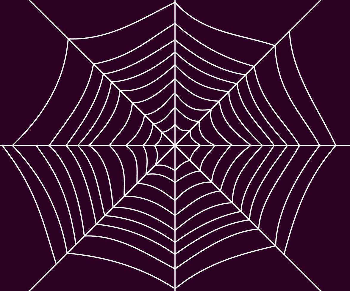 spider web vector design. purple background