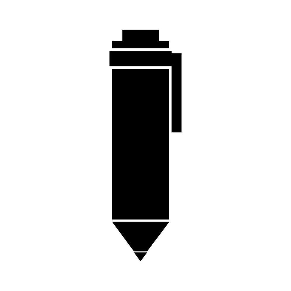 Pen illustrated on white background vector