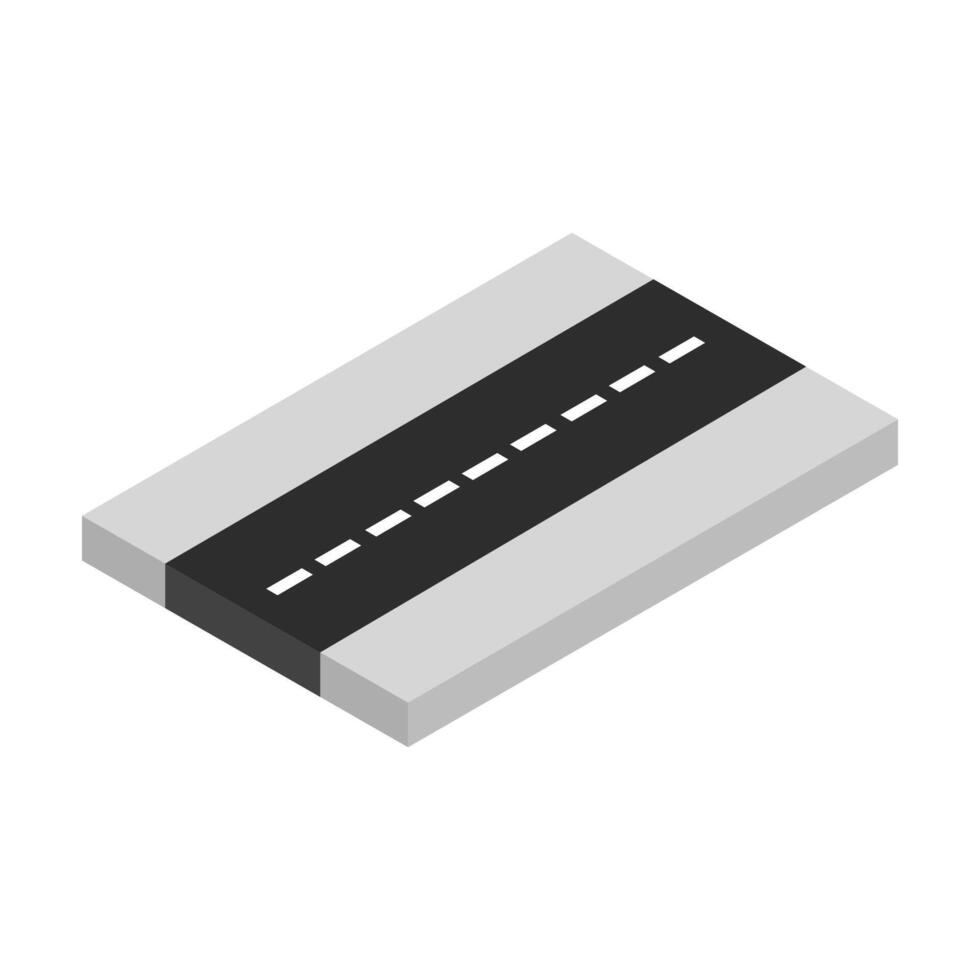 Road Icon On Background vector