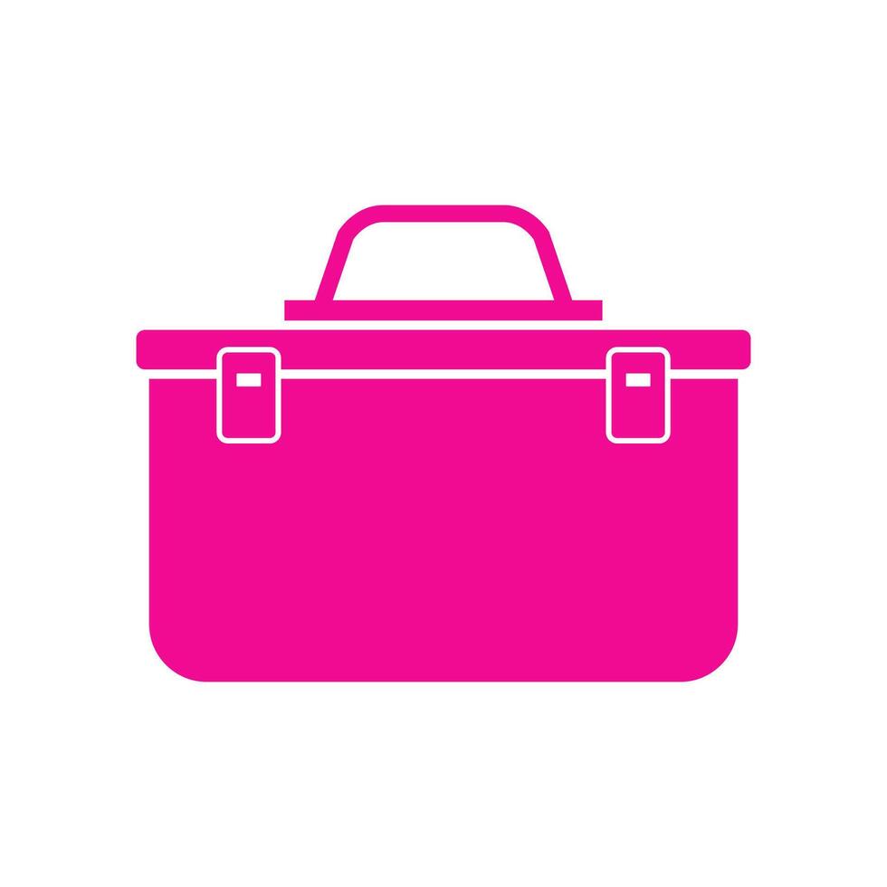 Lunchbox illustrated on white background vector
