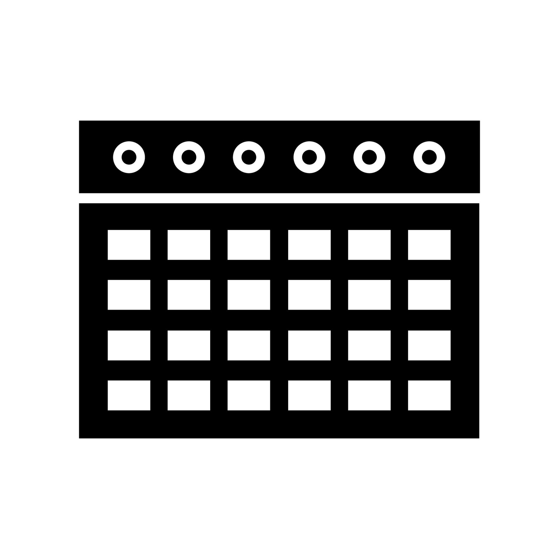 Calendar illustrated on white background 42339088 Vector Art at Vecteezy